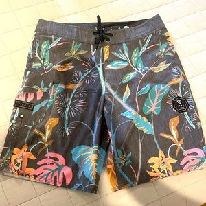 Vissla (surf brand) swim/ board shorts.